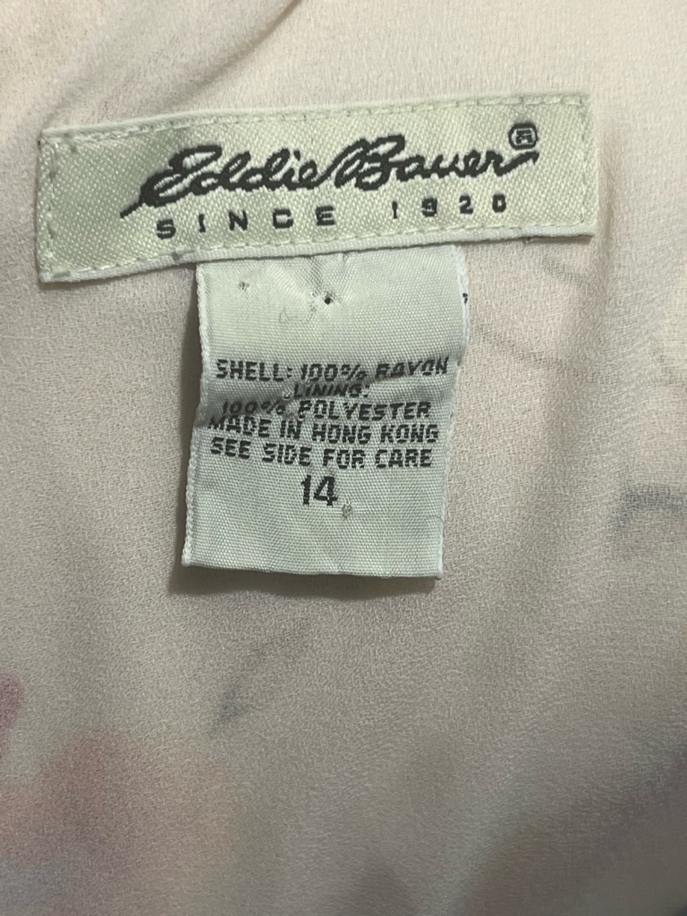 Eddie Bauer Women's Sleeveless Maxi Sundress Floral Print Size 14. EUC Summer - Picture 8 of 8